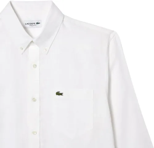 Miniatura 6 de Lacoste Camisa casual de lino de ajuste regular para hombre
