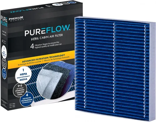 Miniatura 14 de Filtro de aire de cabina PureFlow PC4313X Compatible con Ram 1500 2011-2015, Jeep Patriot 2007-2017, Dodge Journey 2011-2019, Jeep Compass