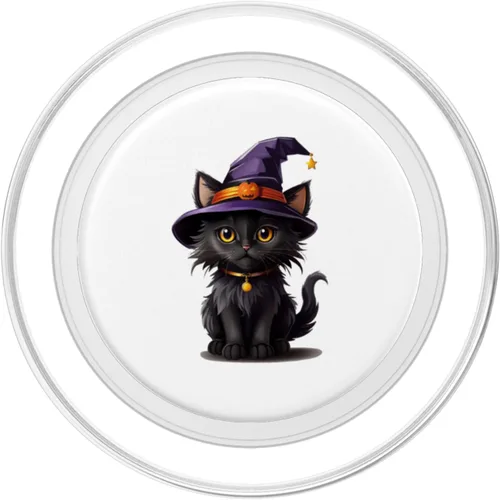 Miniatura 2 de Helloween pumpkin cat PopSockets MagSafe PopGrip for iPhone