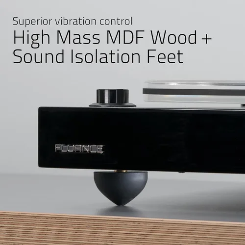 Miniatura 7 de Fluance RT85N Reference High Fidelity Vinyl Turntable (Walnut), PA10 Phono Preamp and Ai81 Powered Floorstanding Speakers (White Walnut), Nagaoka
