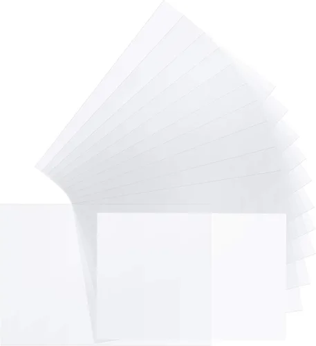 Miniatura 9 de Boao 100 protectores de tarjetas de recetas de 4 x 6 pulgadas, fundas para tarjetas de recetas, protectores de plástico para libros de cocina