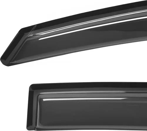 Miniatura 8 de IKON MOTORSPORTS Visera de ventana con cinta/externa, compatible con Nissan Altima 4DR 2007-2012, deflector de ventana de lluvia para automóvil