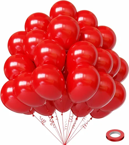 Miniatura 10 de Lukiituke - Globos verdes y dorados, 57 globos de 12 pulgadas verde oscuro y dorados para cumpleaños, graduación, día de San Patricio, decoraciones