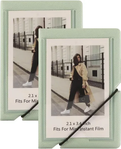 Miniatura 22 de Mini álbum de fotos Polaroid pequeño de 2x3 para película de cámara de 3 pulgadas Fujifilm Instax Mini 12 11 9 99 8 7+ 40 EVO, HP Sprocket, tarjetas