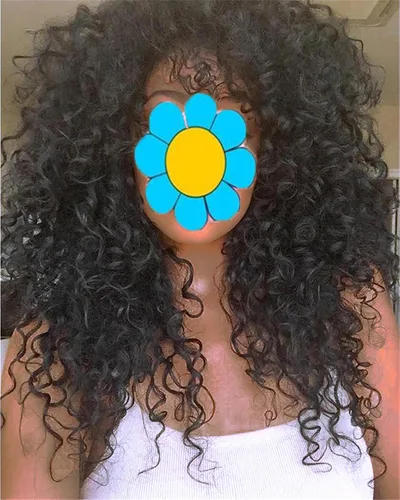 Miniatura 3 de Andongnywell - Pelucas largas rizadas africanas para mujeres negras, peluca de densidad de color natural, postizo resistente al calor