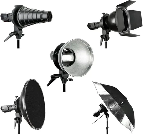 Miniatura 9 de Godox soporte Bowens tipo S para flash snoot y ventana flexible