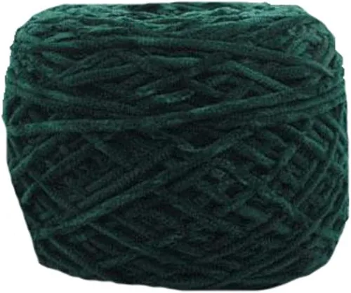 Miniatura 6 de Hilo de chenilla de 8 oz/250 g, hilo de chenilla de terciopelo para bricolaje, hilo de chenilla marrón café de lujo voluminoso para bufanda