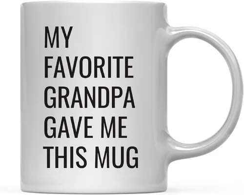 Miniatura 48 de Andaz Press Taza de café divertida de 11 onzas, regalo de broma, My Favorite Aunt Gave Me This Cup, 1 paquete, sobrino sobrino, cumpleaños, Navidad