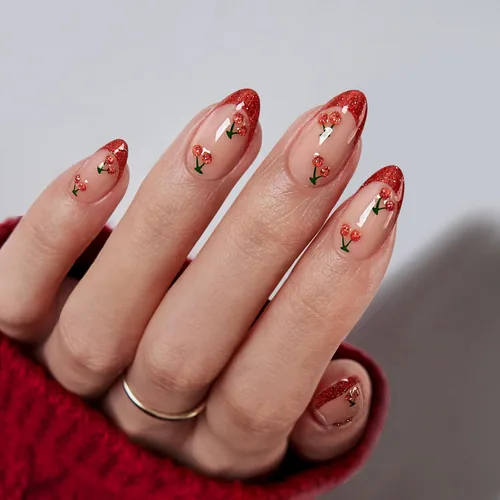 Miniatura 14 de BTArtbox Uñas Postizas Blancas Cortas a Presión - Uñas Postizas de Gel Suave en Forma de Almendra, Uñas Blancas con Pegamento para Uñas, Uñas