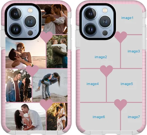 Miniatura 15 de Funda personalizada para iPhone 12 Pro Max, funda personalizada con collage de fotos con múltiples imágenes, funda de teléfono personalizada