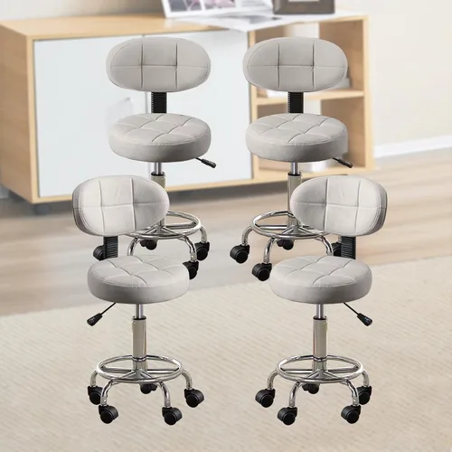 Silla de dibujo de oficina con respaldo y reposapiés, silla de escritorio de oficina multiusos, silla de hogar, cojín de asiento grueso para el