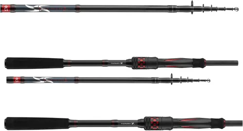 Miniatura 2 de DAIWA Ninja X-Compact Spin, caña de pescar giratoria