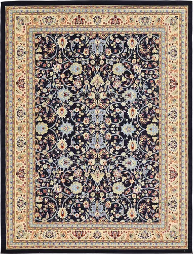 Miniatura 329 de Unique Loom Colección Sialk Hill - Alfombra de área Washington (3 pies 3 pulgadas x 5 pies 3 pulgadas, rectángulo, burdeos/crema)
