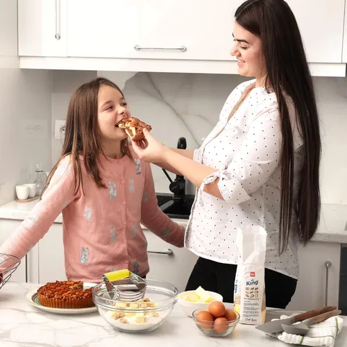 Miniatura 9 de Zulay Kitchen Mezclador de Masa - Cortador de Repostería de Acero Inoxidable, Cortador de Masa Resistente con Cuchillas, Mezclador de Repostería