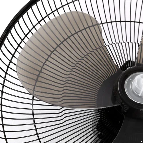Miniatura 6 de 16 inch Plastic Fan Blade with Nut Cover for Household Fans Black 16 Inch Plastic Fan Blade 3 Leaves Fan Blade Replacement for Household