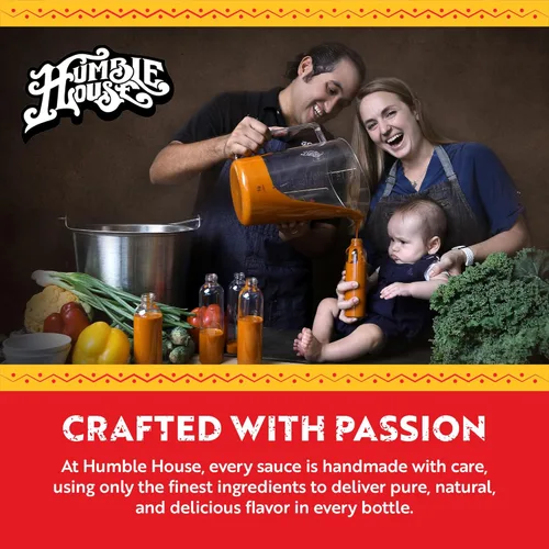 Miniatura 6 de Humble House - Salsa picante de chiles Ancho & Morita, baja en calorías y sodio, condimentos veganos para alitas de pollo, filetes, tacos
