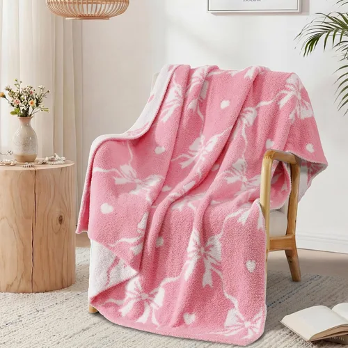 Miniatura 67 de WRENGONGE - Manta a rayas de color caqui, suave, acogedora, mullida, cálida, para sillón, sofá, cama o viajes, ligera, 50 x 70 pulgadas, regalo