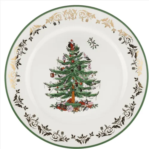 Miniatura 2 de Soporte para pastel dorado para árbol de Navidad