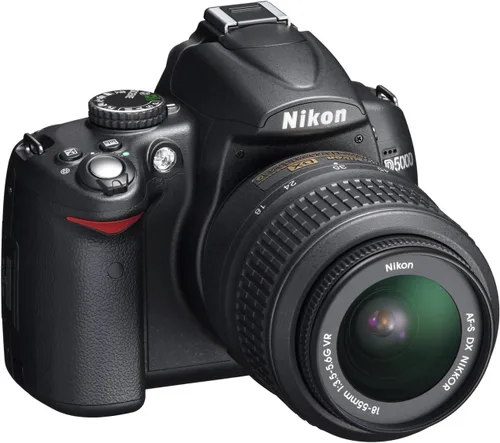 Miniatura 8 de Nikon D5000 cámara réflex digital 12.3MP DX con lente de 18-55mm f/3.5-5.6G VR y LCD de ángulo variable de 2.7 pulgadas
