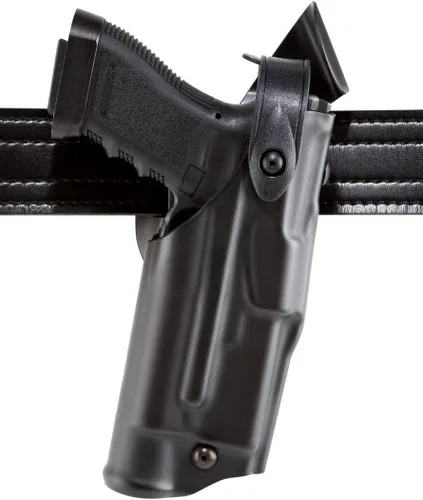 Miniatura 53 de Safariland 6360 ALS/SLS Mid-Ride Duty Rated Level III Retention Holster STX negro brillante.