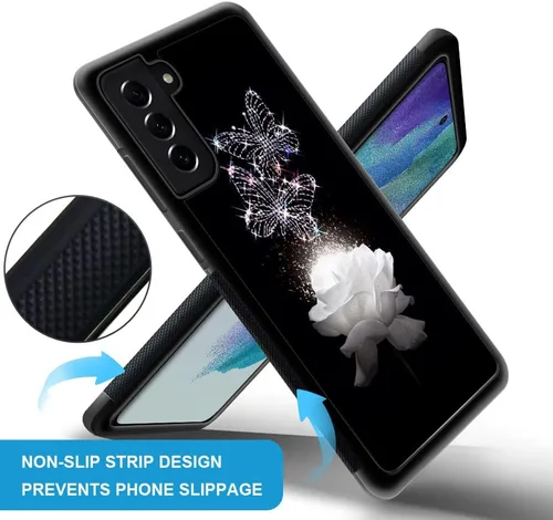 Miniatura 4 de ZHEGAILIAN Funda compatible con Samsung Galaxy S22+, antideslizante, suave, a prueba de golpes, compatible con Samsung Galaxy S22+ de 6.6 pulgadas