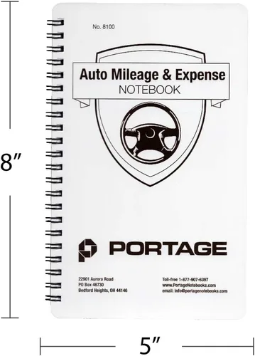 Miniatura 13 de Cuaderno de millas y gastos automáticos – Registro de kilometraje del vehículo, libro de registro de millas para rastrear más de 400 viajes
