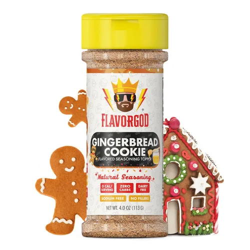 Miniatura 8 de Mezcla de Condimentos con Sabor a Queso de FlavorGod - Mezcla de Especias Premium Totalmente Natural y Saludable para Pollo, Verduras, Ensalada