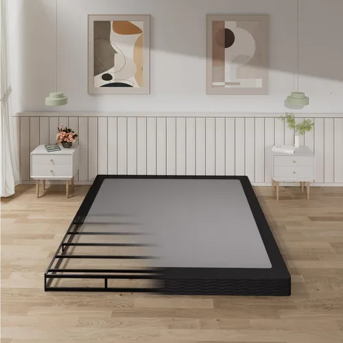 Miniatura 10 de Tyndall 10 Inch Twin Box Spring, Heavy Duty Metal Box Spring for Twin Size Bed Mattress Foundation with Fabric Cover, Noise-Free, Non Slip, Easy