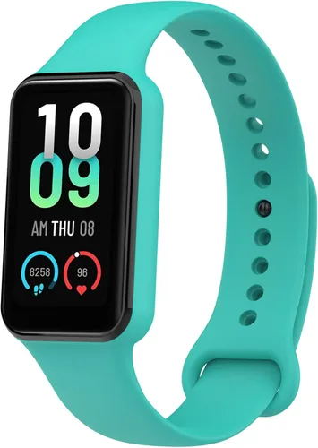 Miniatura 7 de Senter Correa de liberación rápida de silicona suave para reloj inteligente Amazfit Band 7 Pro
