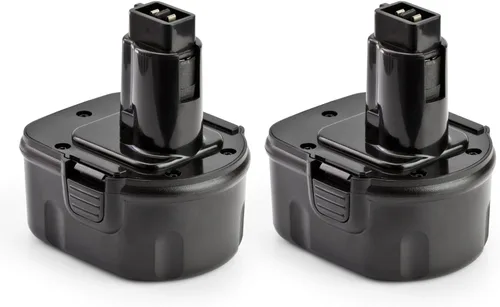 ExpertPower Paquete de 2 baterías NiMh de 12 V 3000 mAh para Dewalt DC9071 DW9072 DW9071 DE9075 DE9074 DE9072 DE9071 DE9037 397745-01 152250-27