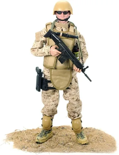 Miniatura 6 de BJPEY Figuras de acción de fuerzas especiales de soldados de 12 pulgadas, juguetes, escala 1:6 (Seal)