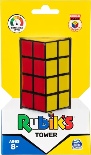 Miniatura 2 de Rubik's Cubo, torre de 2 x 2 x 4, complejo para resolver problemas, rompecabezas clásico a juego de colores, juguete para ansiedad, rompecabezas