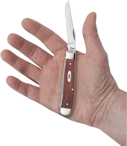 Miniatura 5 de Case XX WR - Navaja de bolsillo Mini Trapper de hueso ámbar, artículo #013 - (6207 SS) - Longitud cerrada: 3 1/2 pulgadas
