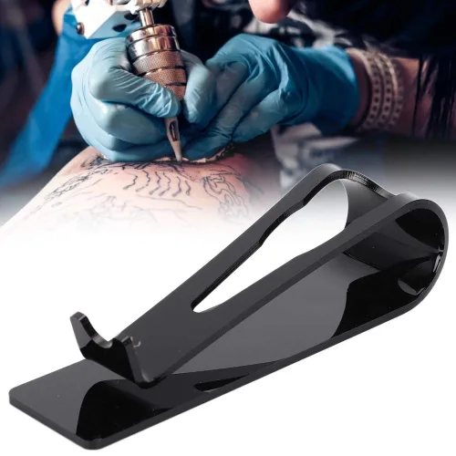 Miniatura 3 de Yctze - Soporte para bolígrafo de tatuaje, soporte de acrílico para bolígrafo de tatuaje con ranuras en forma de U, soporte para bolígrafo