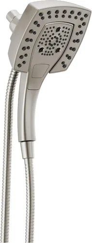 Miniatura 11 de Delta Faucet 5-Spray In2ition - Cabezal de ducha doble con rociador de mano, cabezal de ducha dorado con manguera, cabezales de ducha, acoplamiento