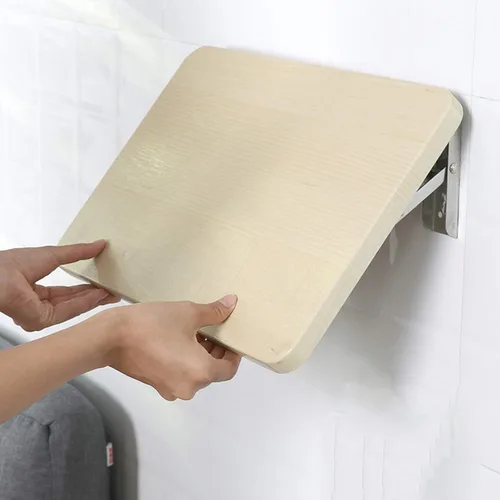 Mesa plegable flotante de madera montada en la pared, escritorio multifuncional para ordenador, portátil, mesa de niños, mesa de trabajo, mesa de
