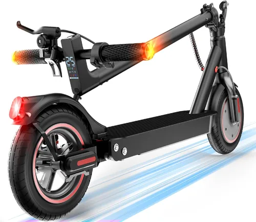 Miniatura 19 de Patinetes eléctricos – Scooter eléctrico para adultos, motor de 1200 W/1000 W/500 W, velocidad máxima de 28/25/21/18 MPH, neumáticos de 10