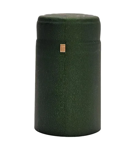 Miniatura 7 de Cápsulas retráctiles de PVC verde metálico-500