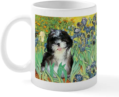 Miniatura 7 de CafePress Cute Shih Tzu Dog Mugs - Taza de café de cerámica de 11 oz (11.0 fl oz)