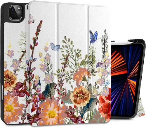 Miniatura 19 de DONGKE Funda protectora delgada para iPad Pro 2022/2021/2020/2018 de 11 pulgadas de generación 4/3/2/1 - Funda protectora delgada - Soporte