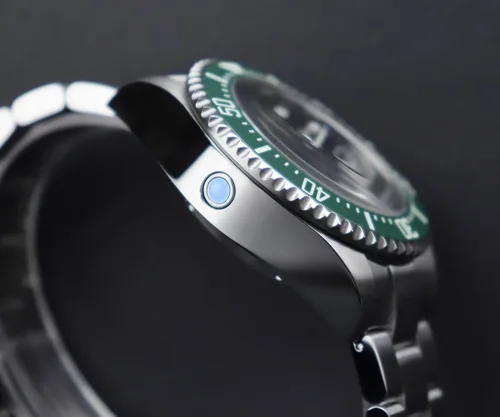 Miniatura 6 de Cronos reloj de buceo automático acero inoxidable zafiro cristal 3,280.8ft resistencia al agua profesional relojes buceador