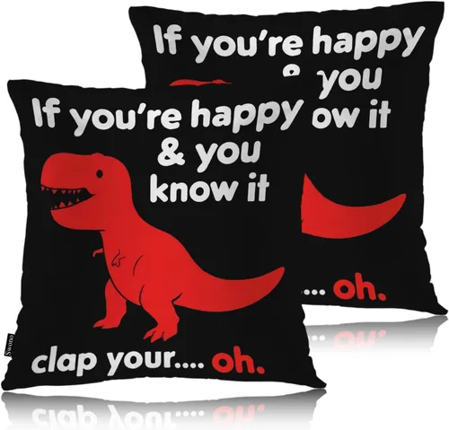 Miniatura 21 de Swono - Juego de 2 fundas de almohada decorativas cuadradas de 18 x 18 pulgadas, playa, la playa es mi lugar feliz, cita de madera, funda de cojín