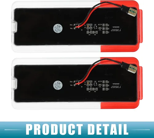 Miniatura 7 de Luz de puerta LED Panel Reflector de puerta Luz de advertencia Luz de advertencia F81Z-2523820-AA para Ford Excursion 2000-2005 Blanco Rojo LED