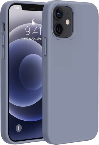Miniatura 74 de Miracase Funda diseñada para iPhone 13, con protector de pantalla de vidrio templado, forro de microfibra suave antiarañazos, funda de goma