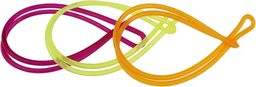 Miniatura 3 de 110 trabillas de plástico para equipaje de viaje, correas de PVC para identificación, tarjetas de identificación, tarjetas de identificación