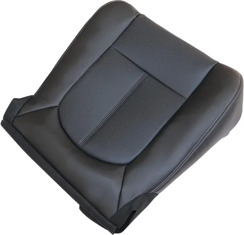 Miniatura 8 de GXARTS Funda de asiento de cuero de repuesto para parte inferior del lado del conductor, color negro #5B o 6B, compatible con Ford F250 F350 F450