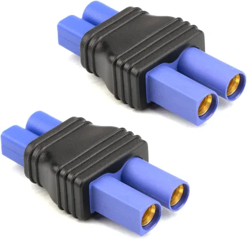 Miniatura 2 de 2 unidades de enchufe macho Ec3 a conector hembra Ec5 Adaptador de enchufe para batería RC Lipo Enchufe Ec3 a conexión Ec5 (paquete de 2 Ec3-Ec5)