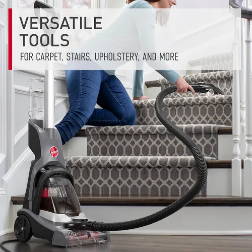 Miniatura 3 de Hoover PowerDash Pet Advanced - Máquina limpiadora de alfombras compacta con limpieza de superficies elevadas, máquina de champú de alfombras