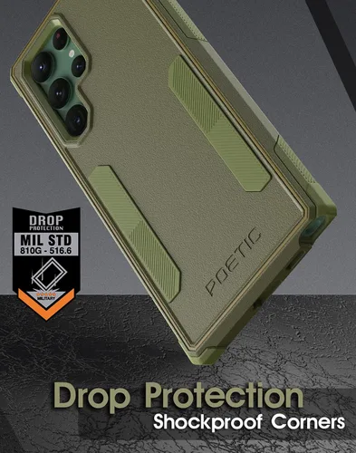 Miniatura 4 de Poetic Neon Series - Funda compatible con Galaxy S22 Ultra 5G de 6.8 pulgadas, doble capa, resistente, resistente, ligera, delgada, a prueba