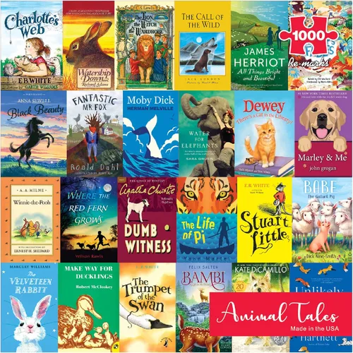 Miniatura 7 de Re-marks British Classics - Rompecabezas literario de 1000 piezas para todas las edades